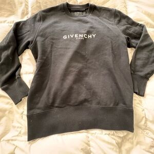 Givenchy Men's Charcoal Crewneck Sweater